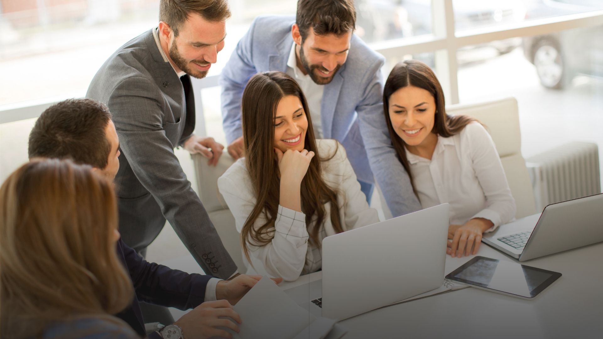 Team bei der Projektbesprechung